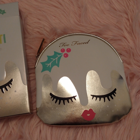 🎄FIRM! NWT TOO FACED TUTTI FRUITTI CHRISTMAS FRUIT CAKE LIMITED EDITION BOX SET - Picture 4 of 8